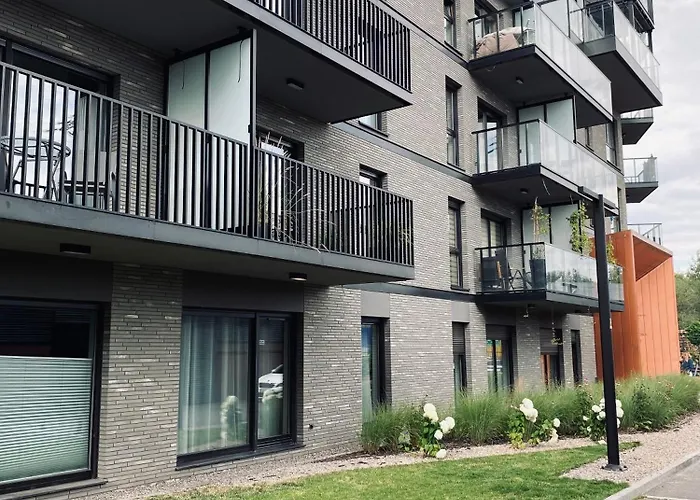 Apartmán Motlawa Apartment-suna,gym&parking Gdaňsk