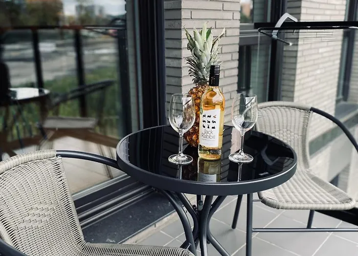 Motlawa Apartment-suna,gym&parking Apartmán Gdaňsk