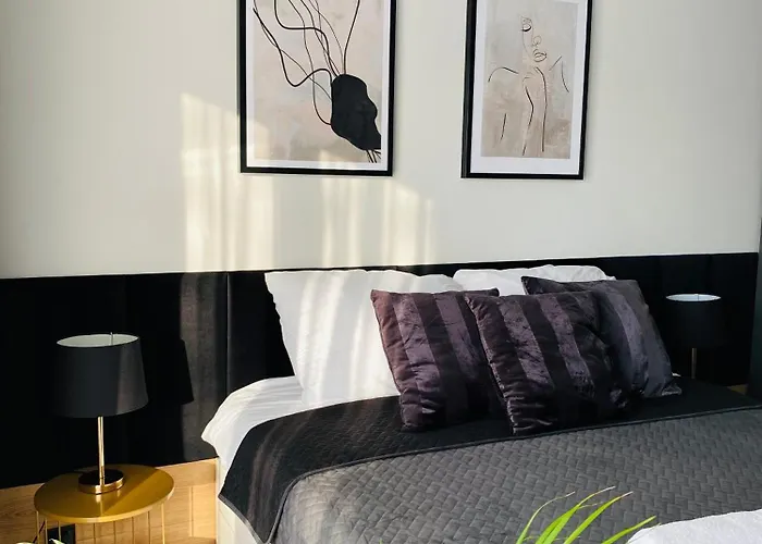 Motlawa Apartment-suna,gym&parking アパート グダニスク